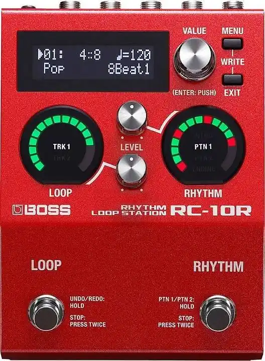 Reso Gratuito BOSS RC-10R RHYTHM LOOP STATION - LOOP STATION STEREO CON DRUM MACHINE