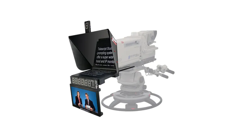 Telescript EXPERT 150-SDI 15″ 1000 NIT High Brightness Teleprompter with SDI/HDMI/Composite/VGA Inputs Pagamento Sicuro