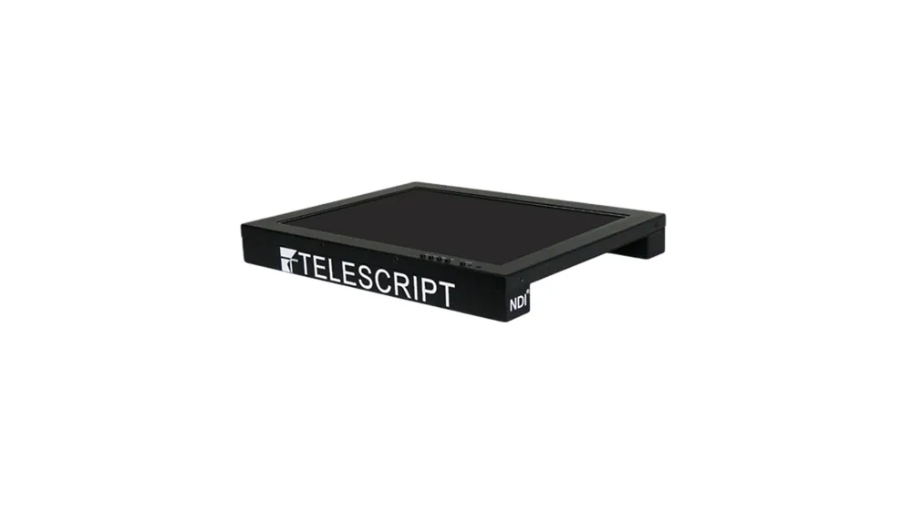 Telescript Prompter Monitor 15″ 1000 NIT Hohe Helligkeit Teleprompter Monitor mit NDI/SDI/HDMI/VGA/Composite Eingängen Promozione Esclusiva