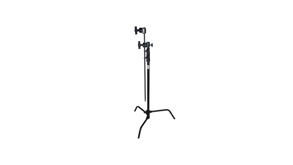 Scelto Dai Clienti Kupo CL-20MKB Support en C avec tambour, tête de gobo et pied de mise à niveau – Noir