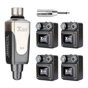 Bestseller Xvive U4R4 Digitales drahtloses In-Ear Monitor System mit 4 Empfängern