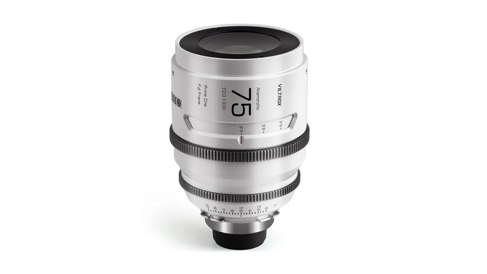 Consegna Rapida Viltrox 75mm T2.0 1.33X E Full Frame Epic Cine Serie anamorphotisches Objektiv mit sony E-Mount