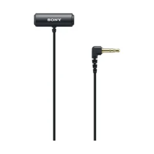 Prezzo Conveniente Sony ECM-LV1 Lavalier-Mikrofon mit Stereotonaufzeichnung