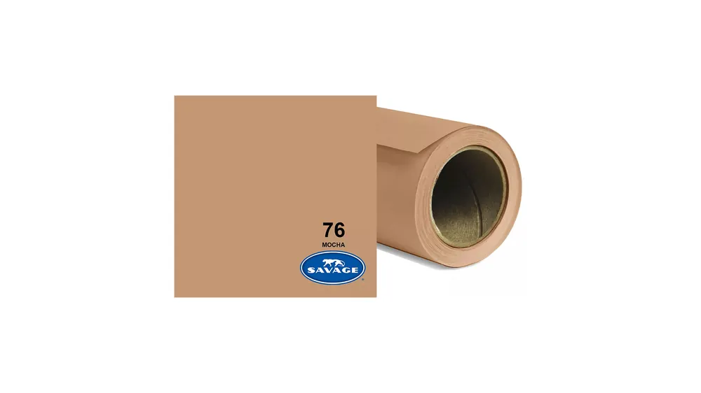 Savage Papierhintergrund Farbe 76 Mocha 2.72 x 11m Non Perdere