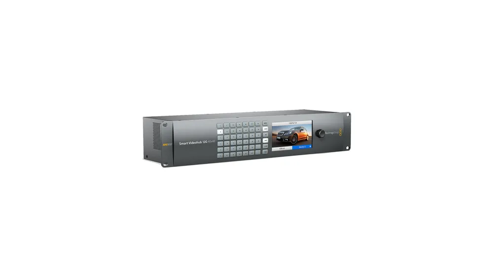 Blackmagic Smart Videohub 12G 40×40 para retransmisiones y producciones en directo Non Perdere
