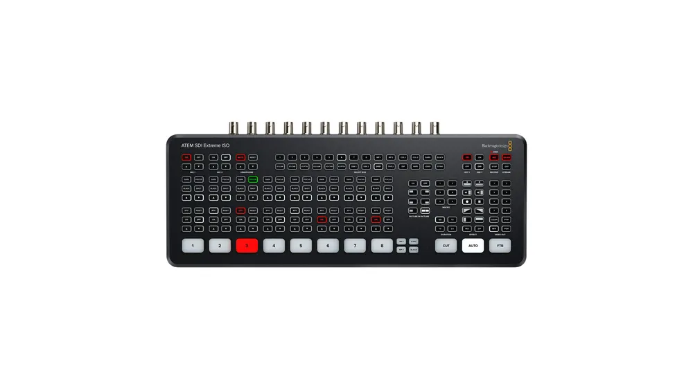 Occasione Imperdibile Conmutador Blackmagic ATEM SDI Extreme ISO para streaming y broadcast