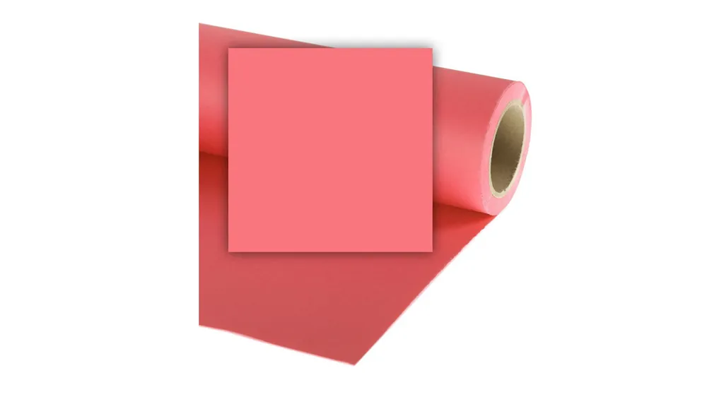 Colorama Coral Pink LL CO546 1.35 x 11 m – paper background Reso Gratuito