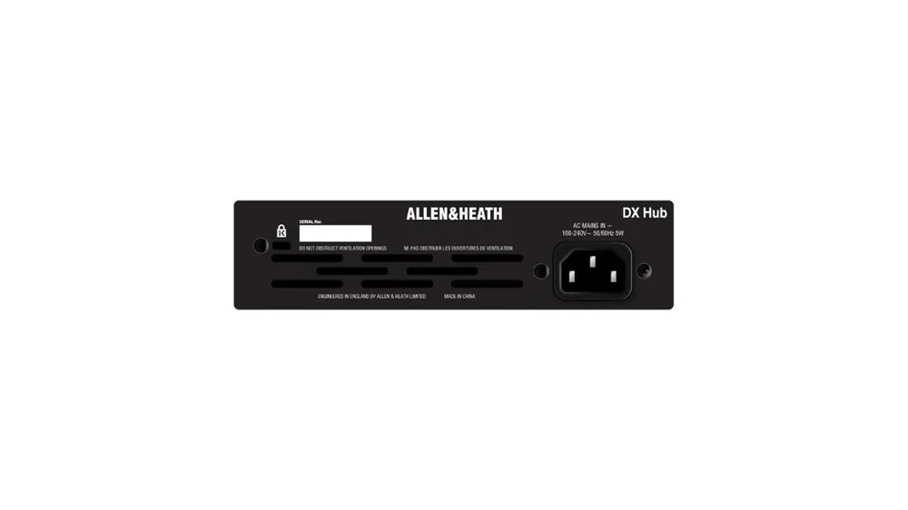Allen & Heath DX-HUB audio expander 32×32 channels with 4 DX Link ports Economico