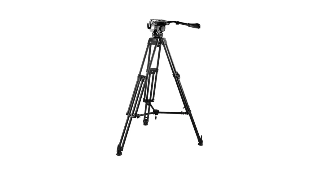E-image EG25C PLUS Video tripod kit with a fluid head Economico