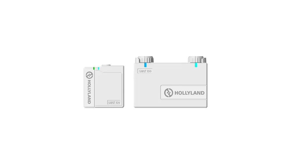 Hollyland LARK 150 Solo Wireless microphone system with single transmitter and receiver – White Compra Adesso