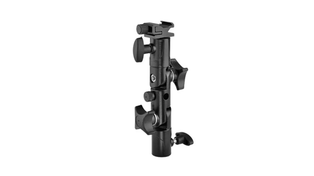 Spedito Oggi Doppio snodo Jinbei M11-151A per flash Speedlite