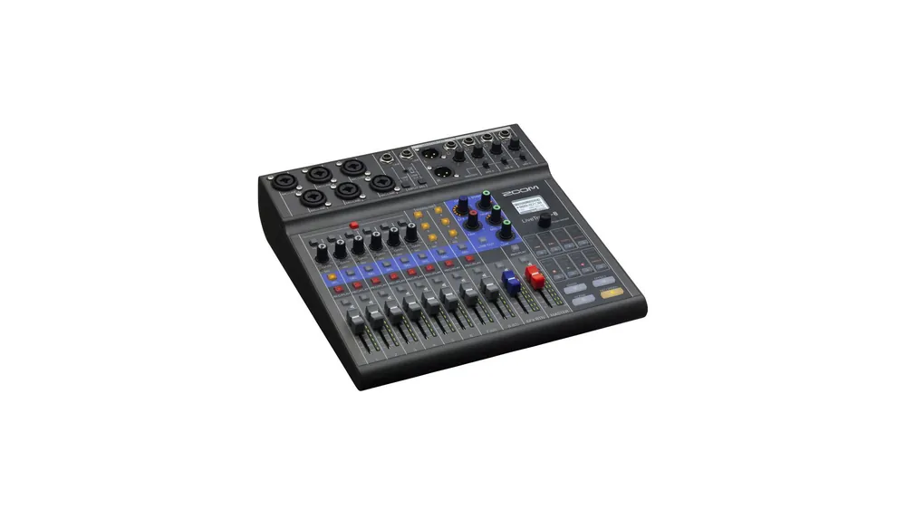 ZOOM LiveTrak L-8 8-channel digital mixer with 6 pads Popolare