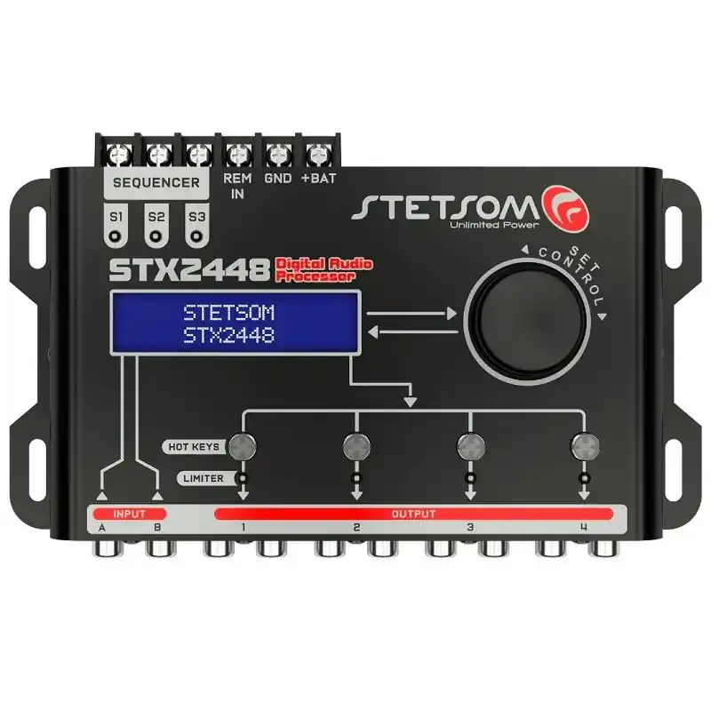 STX2448 - Processore audio Stetsom 4 Canali Scelto Dai Clienti
