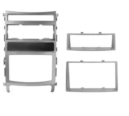Soddisfatti O Rimborsati Phonocar 03560 Kit fissaggio per autoradio 1/2 DIN Hyundai iX55 9-12 colore grigio metallizzato