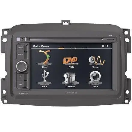 Offerta Lampo ZENEC FIAT-500L Media Station 2 DIN custom fit per vetture FIAT 500L