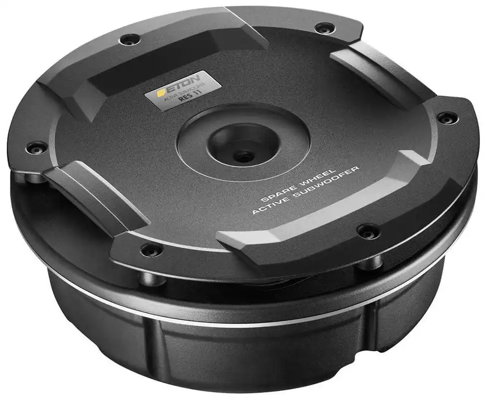 Eton RES 11 Subwoofer attivo da ruota di scorta, ultracompatto 320W Soddisfatti O Rimborsati