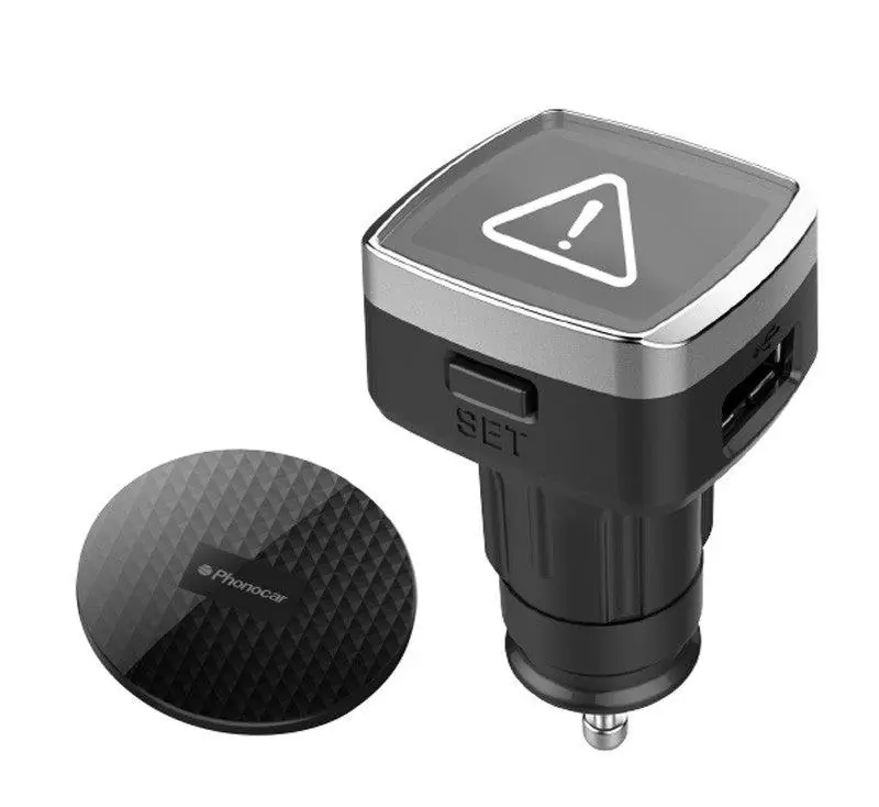 Esclusivo Phonocar 06890 Allarme Bimbo a Bordo antiabbandono Con Sensore per Seggiolino