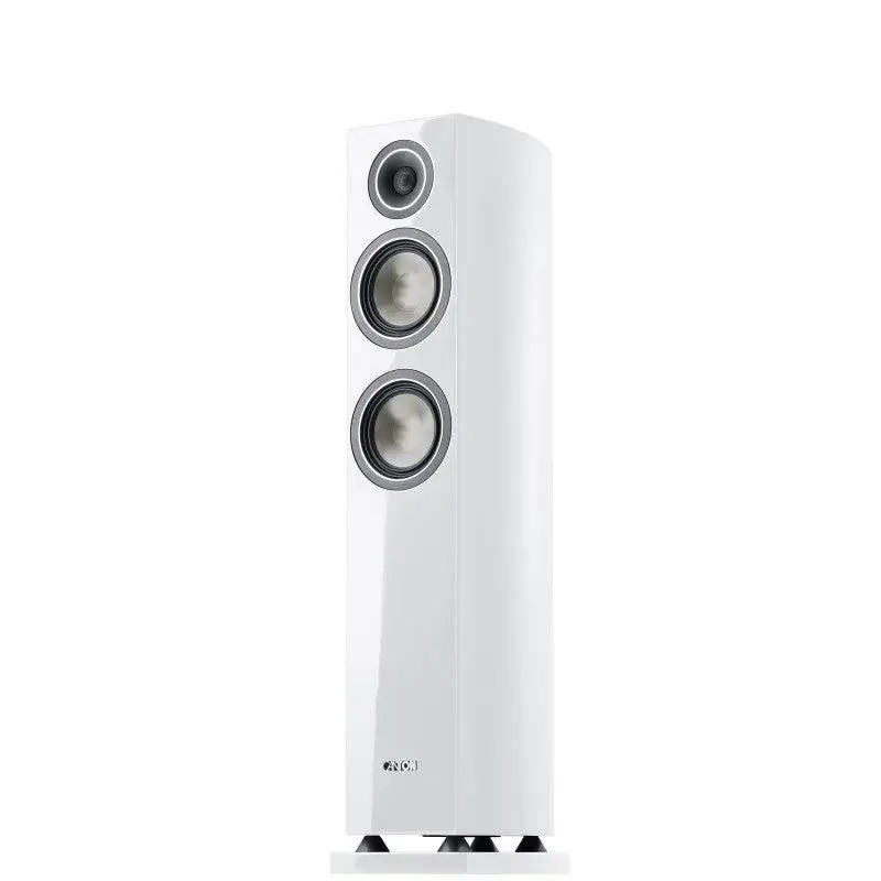 Nuovo Arrivo CANTON VENTO 876 .2 diffusori acustici colore BIANCO a 3 Vie, sistema Bass-Reflex da pavimento (COPPIA)