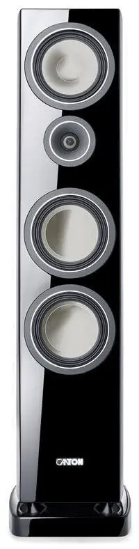 CANTON VENTO 886.2 DC diffusori acustici colore NERO a 3 Vie, sistema Bass-Reflex da pavimento (COPPIA) Saldi