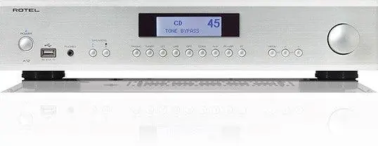 Compra Online ROTEL A-12 SILVER Amplificatore integrato 60+60W RMS su 8 ohm, Bluetooth, Phono MM, USB