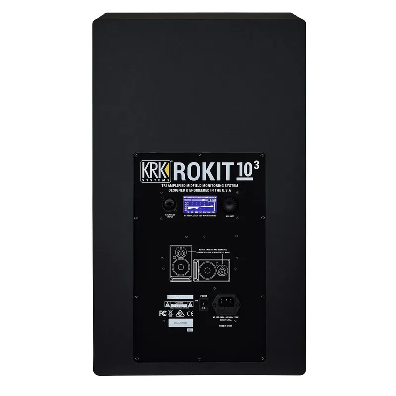 KRK RP10.3 ROKIT G4 STUDIO MONITOR AMPLIFICATO 3 VIE 10" - 4.5" - 1" 300 WATT CON DSP Non Perdere