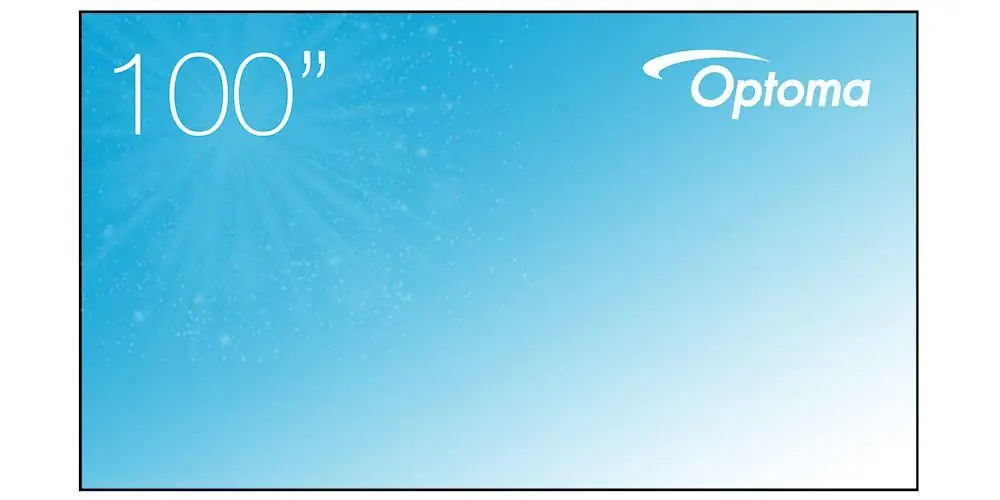 OPTOMA ALR101 schermo alto contrasto per proiezione HOME CINEMA *GAR. ITALIA 3 ANNI* Reso Gratuito