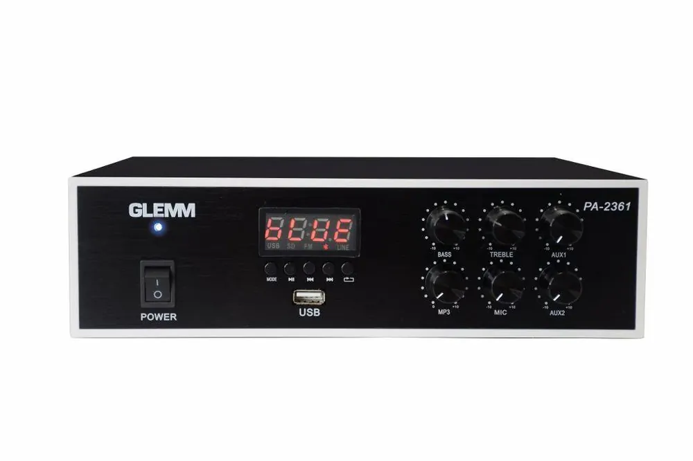 Must-Have GLEMM PA 2361 Mini amplificatore 2x30W