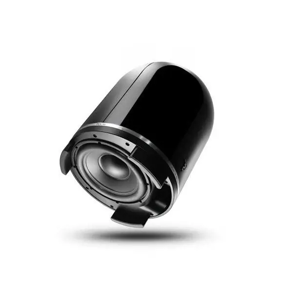 Spedito Oggi Focal DOME SUB NERO Subwoofer attivo 100W BASH