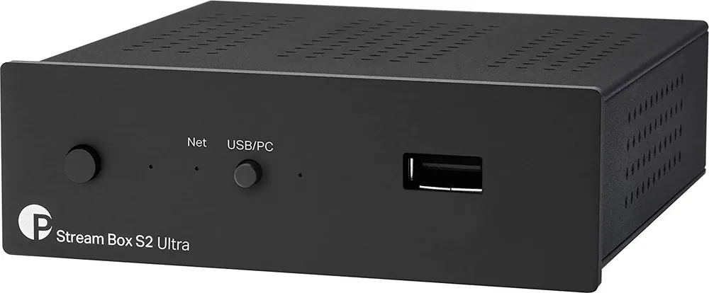Spedito Oggi Pro-ject STREAM BOX S2 BLACK Streamer musicale di rete MP3, FLAC (24/192), WAV, AAC, ALAC, APE