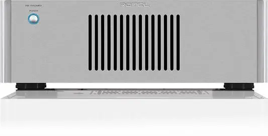 Rotel RB-1552 MKII SILVER Finale di potenza stereo da 120+120 W RMS su 8 ohm, circuitazione dual mono Soddisfatti O Rimborsati