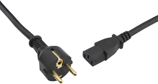 OEHLBACH 17041 Cavo di alimentazione 1,5MT elimina disturbi spina Schuko e giunto Powercord C13 Spedito Oggi