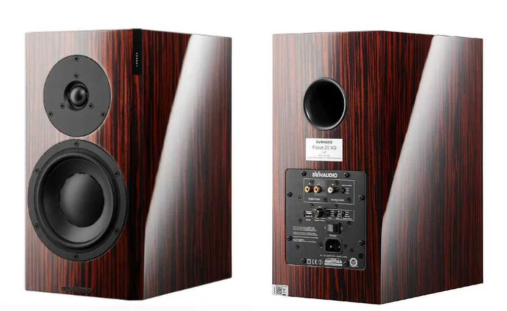 Ordina Subito Dynaudio FOCUS 20 XD RWHG Diffusori da stand Attivo Wireless Full HD 24/192 Rosewood High Gloss (COPPIA)