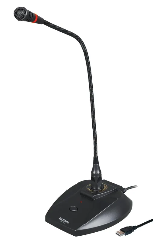 Offerta Lampo GLEMM DMC 977USB Microfono da tavolo con USB