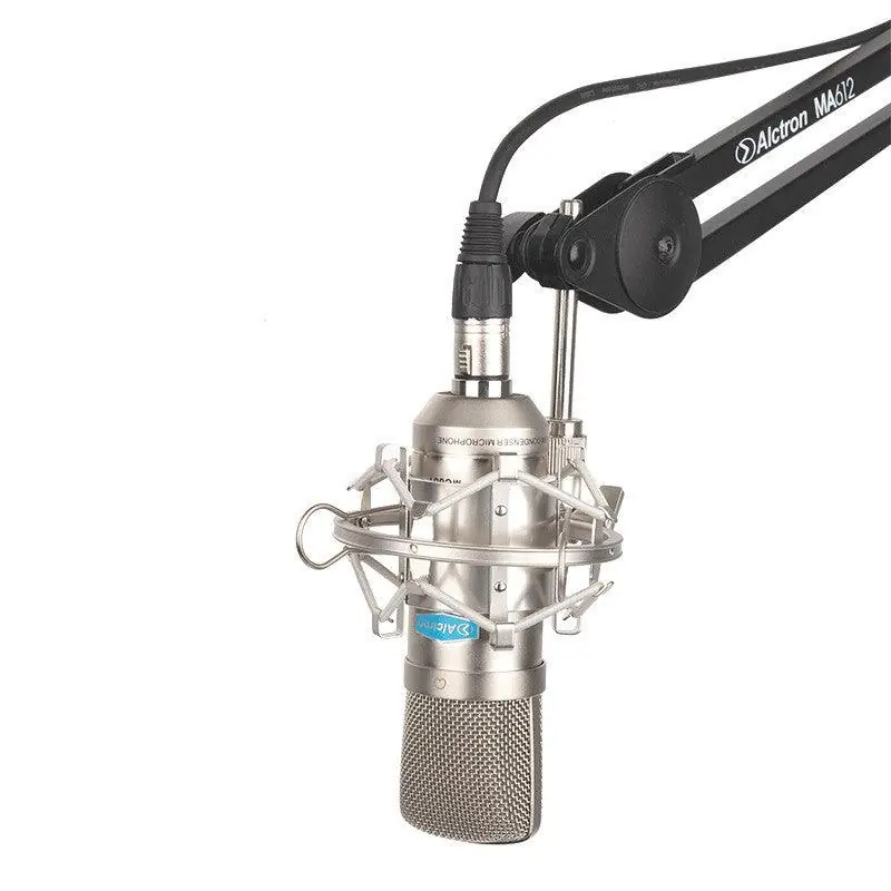 Occasione Imperdibile ALCTRON MC001 MICROFONO A CONDENSATORE DA STUDIO A DIAFRAMMA LARGO