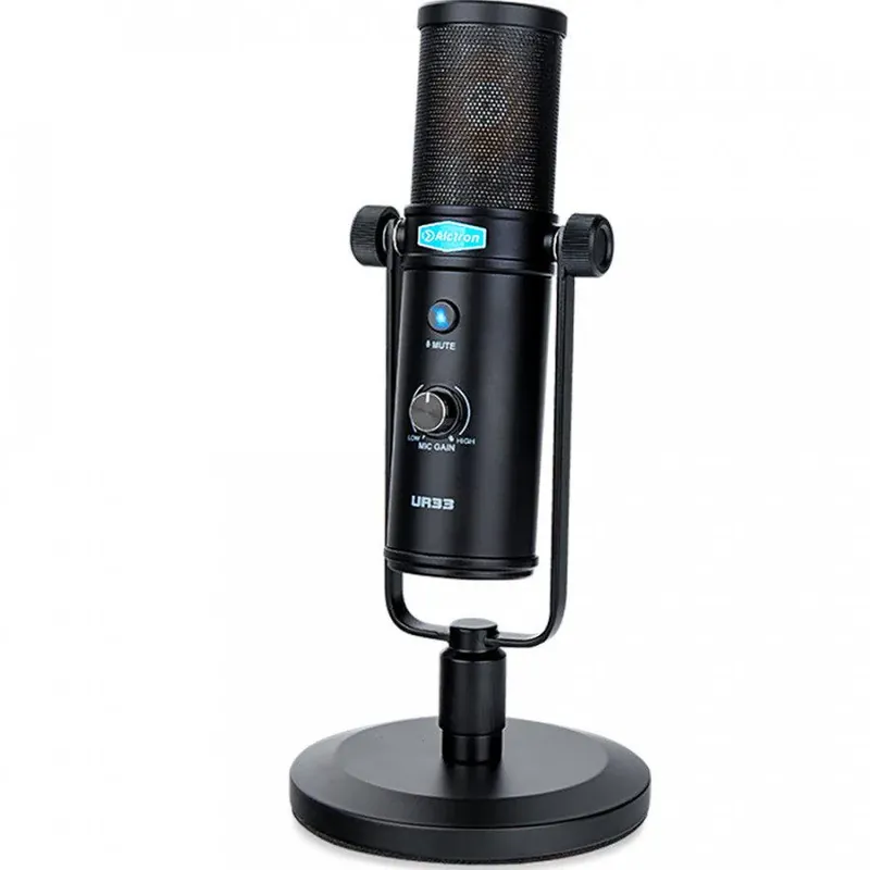 Occasione Imperdibile ALCTRON UR33 MICROFONO A CONDENSATORE CARDIOIDE USB + USCITA CUFFIE