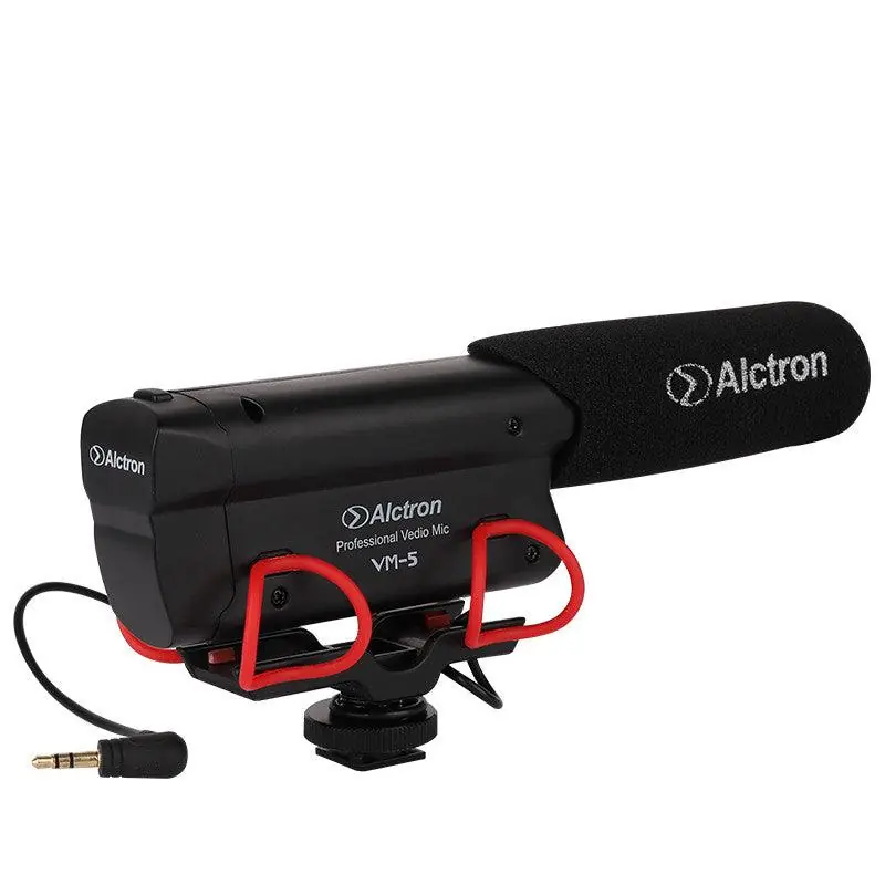Scelto Dai Clienti ALCTRON VM5 MICROFONO SHOTGUN PER VIDEOCAMERA
