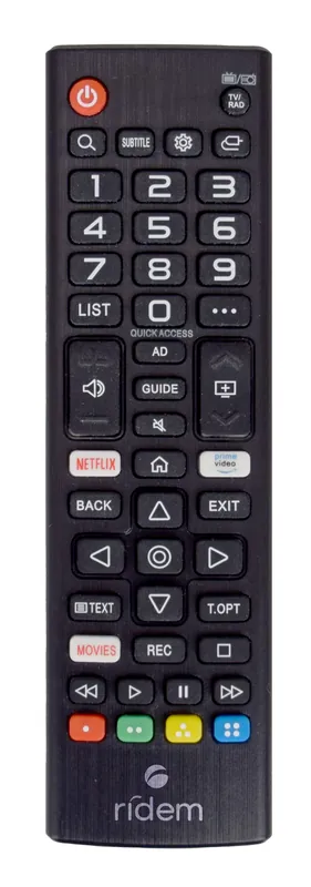 RIDEM CRC LG1 Telecomando sostitutivo LG Bestseller