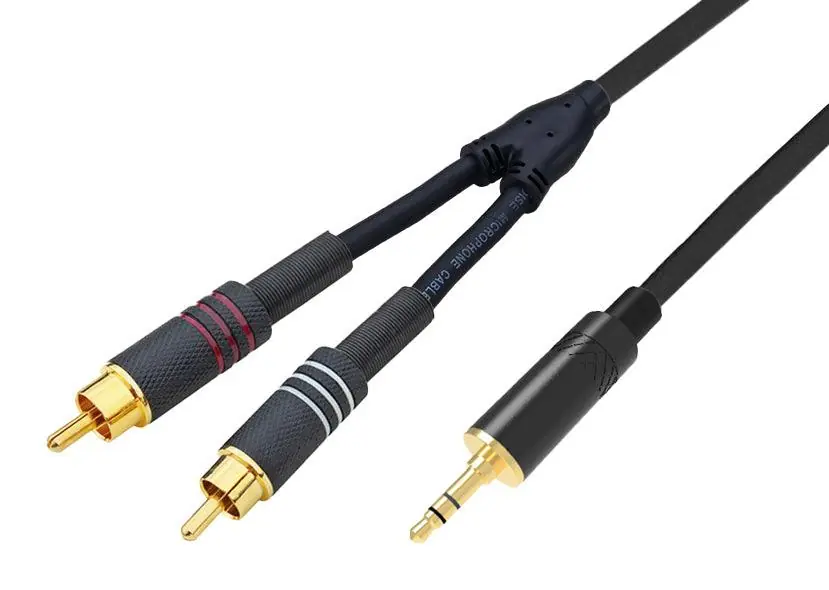 RIDEM RDM C51-5 Cavo 3,5mm ST / 2x RCA M 1,5mt Direttamente Dal Produttore