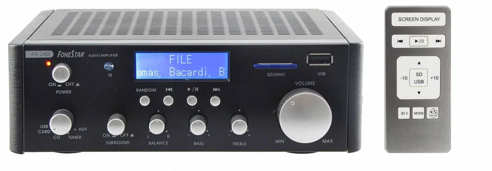 PA 2370 Amplificatore stereo da 70W con Mp3 Offerta Del Giorno