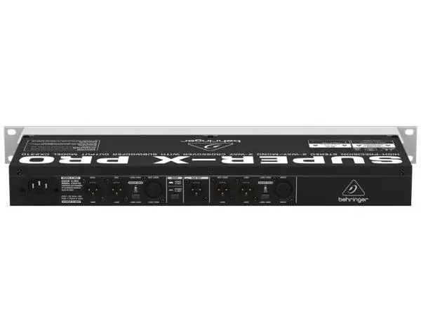 Nuova Collezione BEHRINGER CX2310 V2 SUPER-X PRO CROSSOVER 2 VIE STEREO 3 MONO USCITA SUBWOOFER EX-DEMO