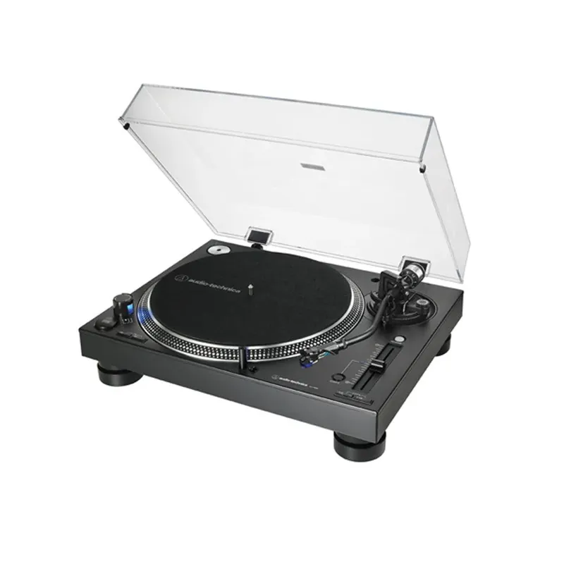 Audio Technica AT-LP140XP BLACK Giradischi professionale DJ trazione diretta, testina testina AT-XP3 Bestseller