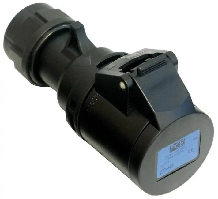 Nuovo Arrivo PROLUNGA CORRENTE 15 METRI CEE 16A+T IP44 3POLI CAVO NEOPRENE/H07RN-F 3x2.5 SPINA-PRESA MASCHIO-FEMMINA NERE