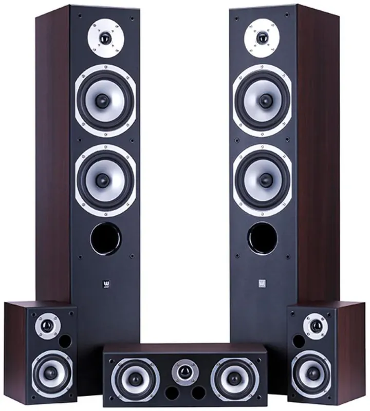 Wilson MOVIX Kit Home Cinema 5.0 alta qualità per uso AV ed Hi-fi - 10 ANNI DI GARANZIA! Bestseller