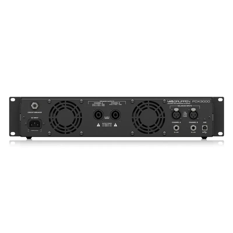 LAB GRUPPEN PDX3000 AMPLIFICATORE DI POTENZA 3000 WATT CON DSP Offerta Speciale