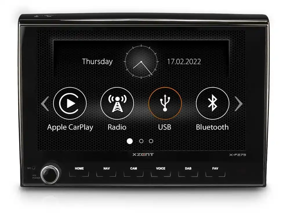 Promozione Xzent X-F275 Autoradio per Fiat Ducato, Peugeot Boxer, Citroen Jumper da 8 pollici