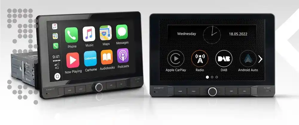 Xzent X-127 Autoradio Car Tablet radio DAB+, Apple Carplay, Android Auto, Bluetooth Must-Have