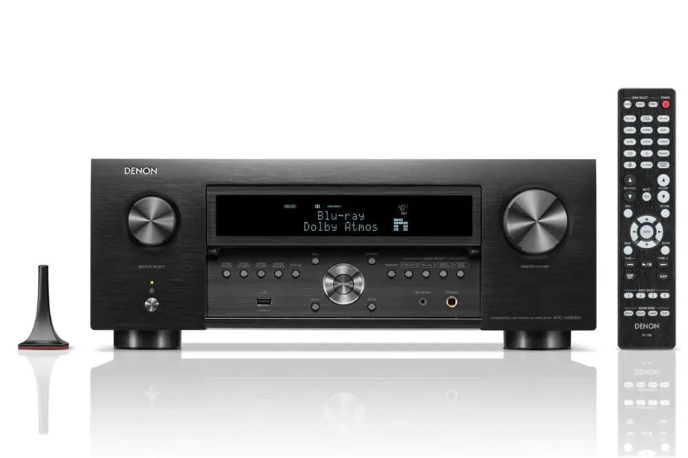Vendita Finale Denon AVC-X6800H Amplificatore AV 11.4 canali fino a 205 Watt per canale, Dolby Atmos e DTS X