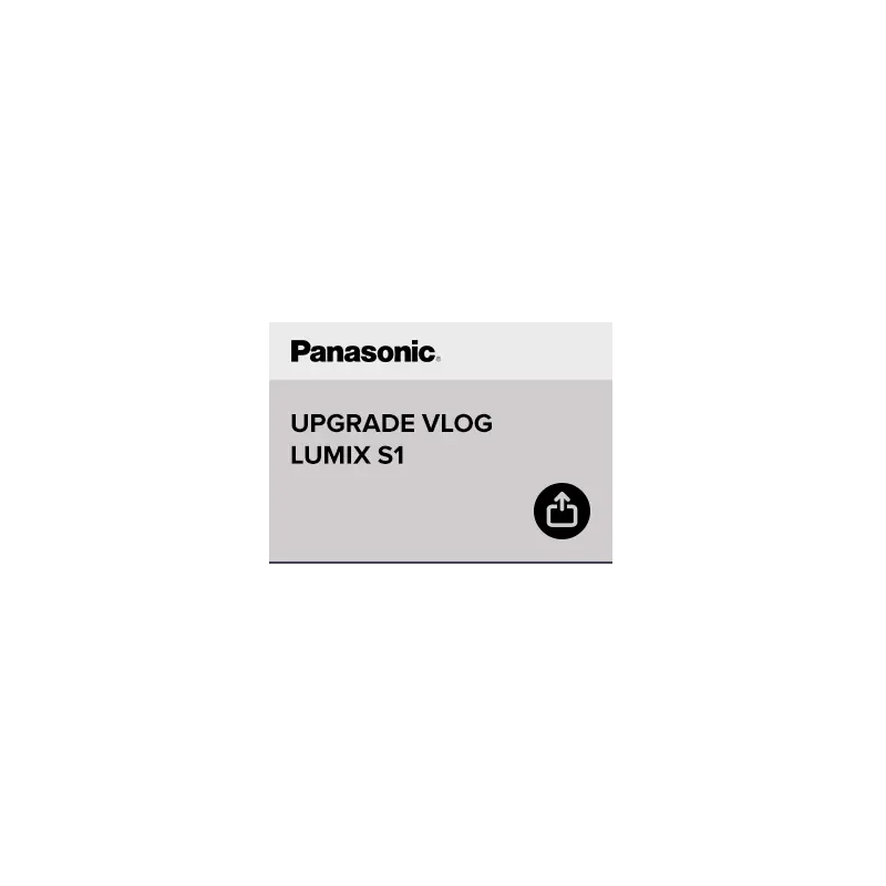 Direttamente Dal Produttore Aggiornamento VLOG per S1 Panasonic