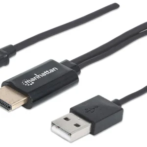 A Buon Prezzo Cavo Adattatore MHL 5 Pin MicroUSB HDMI HDTV 1.5m Nero