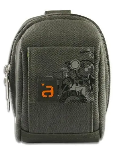Custodia Large in Tessuto per Videocamera, Verde Oliva Offerta Speciale